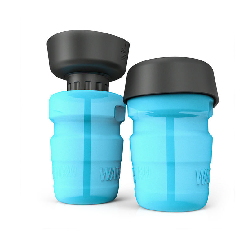 18 Oz πτυσσόμενο Pet ταξίδι BPA μπουκαλιών νερό σκυλιών συμπιέσεων ελεύθερο