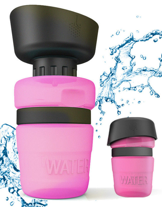 520ml HDPE μπουκάλι νερό σκυλιών απόδειξης διαρροών μπουκαλιών νερό της Pet σιλικόνης